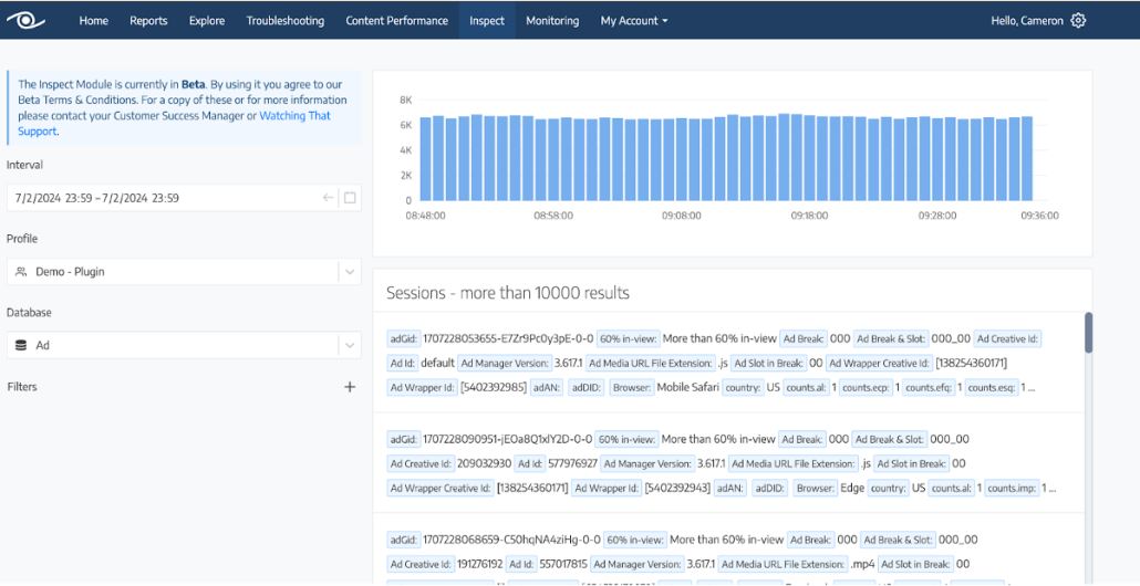 Inspect Needle In Haystack