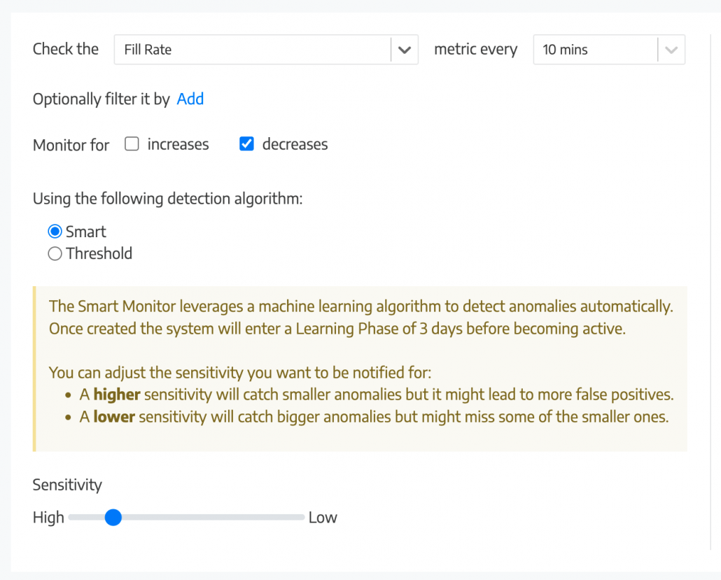 Watching That Smart Alert Configuration Screen