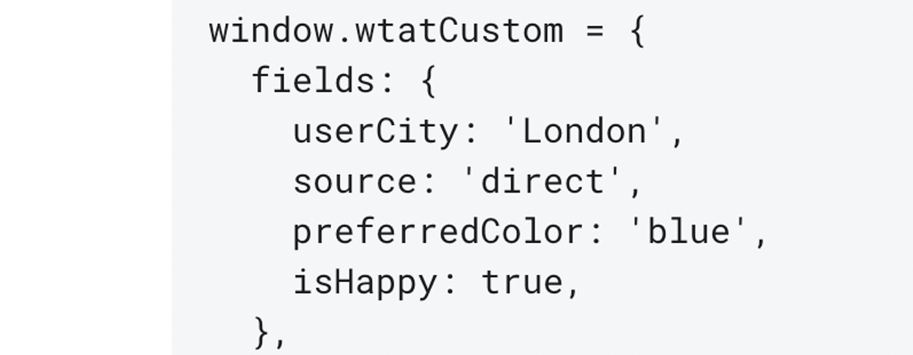 Track Anything, Anytime with Custom Data and Events