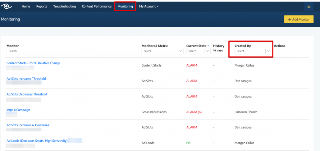 Monitoring Module Watchign That Product Update